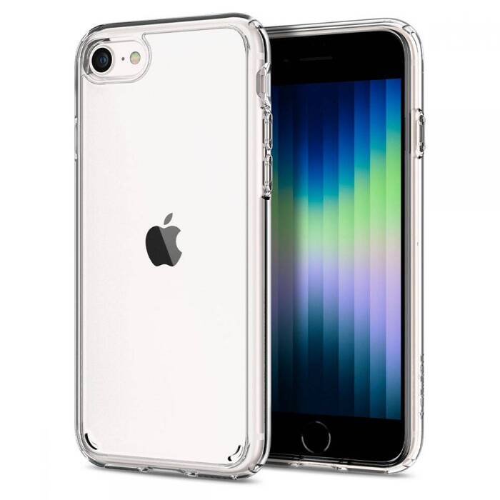 Etui iPhone 7 8 Spigen Ultra Hybrid Clear Przezroczysty Case Apple